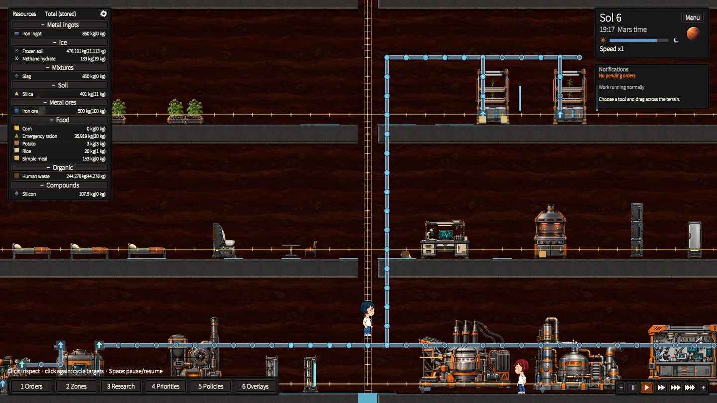 Water and pipes